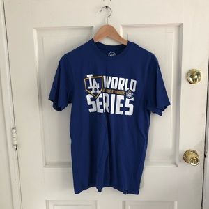 Brand new dodger World Series baseball tshirt